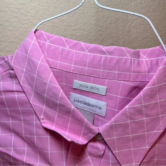 Liz Claiborne Long Sleeve Button Down Shirt - Picture 2 of 4